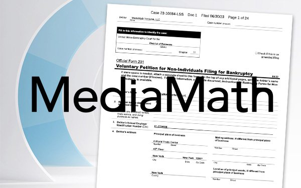 广告科技公司MediaMath申请破产，欠广告技术公司数亿美元 - 4A广告网